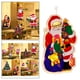 thumbnail image 5 of Lámpara de cadena de lámpara de Navidad LED, luces decorativas con pilas, regalos de año de nuevo para exteriores, , adornos para 42x24cm árbol, 5 of 7