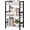 White, variant on Bookshelf, 3 Tier Industrial Bookcase, Metal Small Bookcase, Rustic Etagere Book Shelf Storage Organizer for Living Room, Bedroom, and Home Office(White)