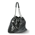 thumbnail image 3 of Paris Hilton Women's London Quilted Shoulder Bag with Chain Straps, Black, 3 of 5