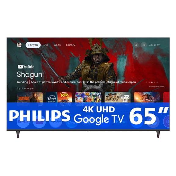 TV Philips 65 Pulgadas Google UHD LED 65PUL7552/F8