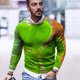 thumbnail image 4 of Camiseta de todos los días unisex para hombre Camiseta informal de manga larga con estampado gráfico en 3D del día de San Patricio Pompotops oipoqjl6751, 4 of 9