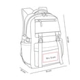 thumbnail image 5 of Paquete 5 piezas Mochila con bolsillo reflejante y porta laptop negro 31 x 13 x 44, 5 of 5