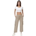 thumbnail image 5 of Bovemsi Lounge Pants Women Fashionable And Casual Workout Pants With High Waist Zipper Suitable For Jogging High Waisted Pants, 5 of 7