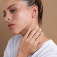 thumbnail image 4 of SUETOR White Gold Plated CZ Stud Earring Single, 2mm Flat Back Cartilage Earring, Hypoallergenic Small Screw Back Jewelry Gift, 4 of 5