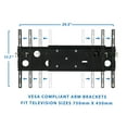 thumbnail image 2 of Mount-It! Long Extension Full Motion TV Wall Mount | Fits 32-60 Inch TVs, 2 of 11