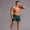 Dark Green, variant on LYMAYTER Men's 4-Inch Casual Shorts Big Pockets Lightweight Gym Workout Running Elastic Waist Shorts for S-4XL