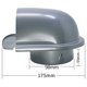 thumbnail image 4 of 2X Extractor de Escape Anticorrosión de Campana de Ventilación de Acero Inoxidable Impermeable de 4 Pulgadas Y 100 mm para Cubierta de Salida de Aire de Pared, B, 4 of 5
