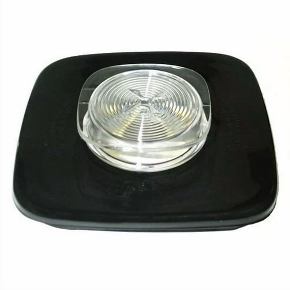 Black Jar Lid And Center Cap For Oster & Osterizer Blenders, By Factory Services