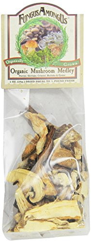 Fungus Among Us Dried Mushroom Medley 1 Oz (Pack of 8) by Fungus Among Us
