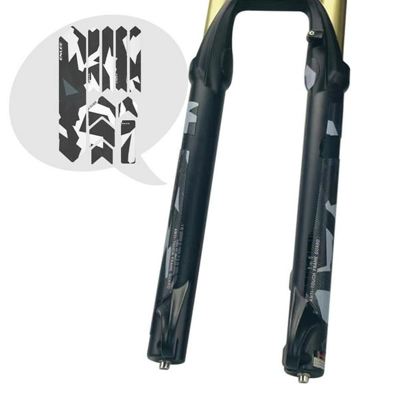 s de bicicleta Marco Cinta de protección de horquilla delantera Bicicleta de montaña Bicicleta de carretera Película protectora Juego de pegat Macarena Película protectora para bicicletas