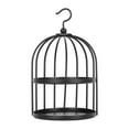 thumbnail image 2 of Calentador De Cera Estilo Jaula De Pájaros Negro Gancho Para Colgar Metal Fuerte, 2 of 7