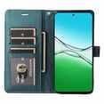 thumbnail image 3 of FOXDOCK Funda tipo Cartera para OPPO A5 Pro 4G/5G – Cubierta de Cuero PU con Múltiples Ranuras, Bolsillo para Efectivo y Correa de Muñeca, 3 of 6