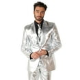thumbnail image 7 of OppoSuits Men's Suits Shiny Silver - US 38 Silver, 7 of 7