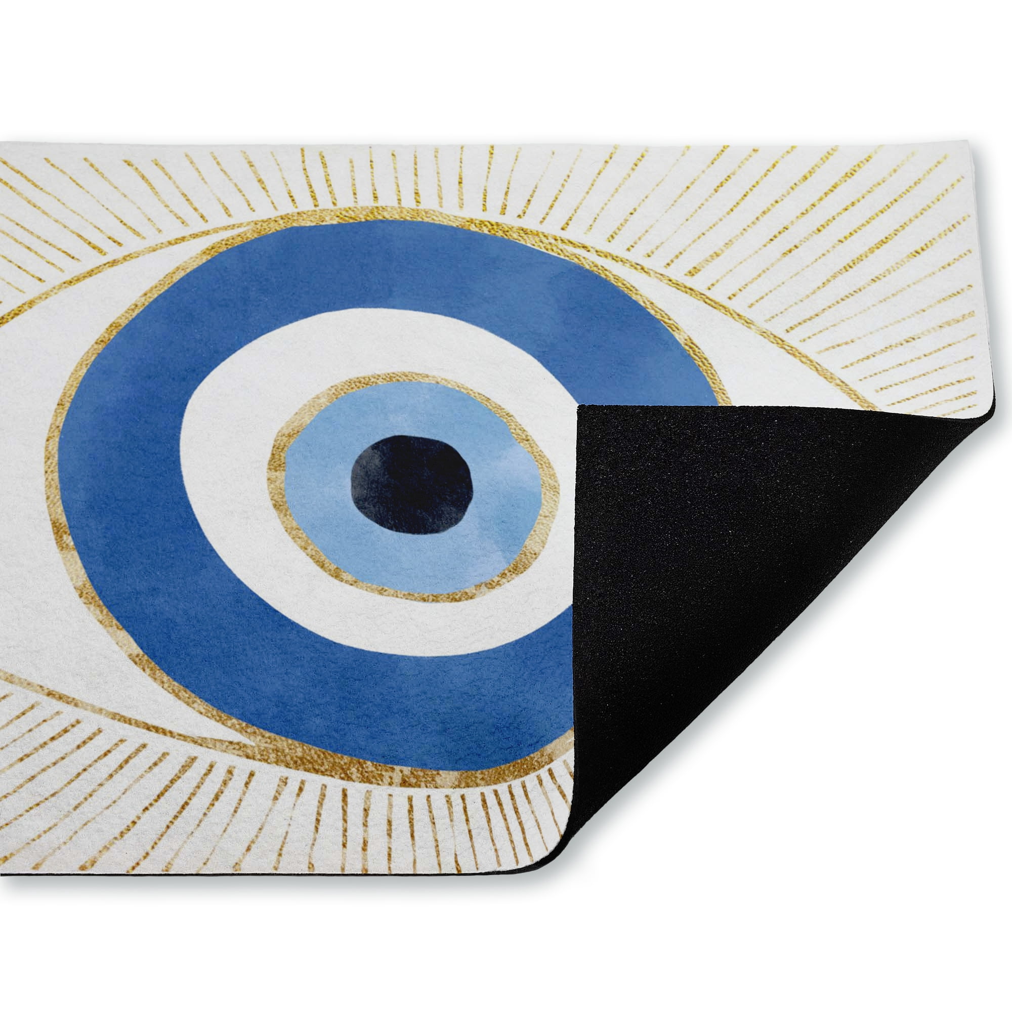 Stupell Industries Symbolic Evil Eye Protection Printed Outdoor Door Floor Mat, design by Ziwei Li