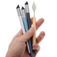 thumbnail image 2 of 1 Set Oil Pastel Blending Tools Artist Blending Sponge Pen with Scraper Soft Head Sponge Ball Brush Multi-Functional Drawing Tools for Smooth Transitions, 2 of 9
