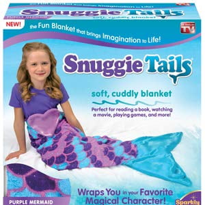snuggie tails blue mermaid