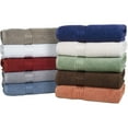 thumbnail image 4 of Lavish Home 6-Piece 100% Cotton Complete Bath Towel Set, Brick, 4 of 4