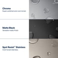thumbnail image 5 of Moen Essie Chrome Single Handle Pull-Down Sprayer Kitchen Faucet with Soap Dispenser, Reflex and Power Clean Technology, 5 of 6