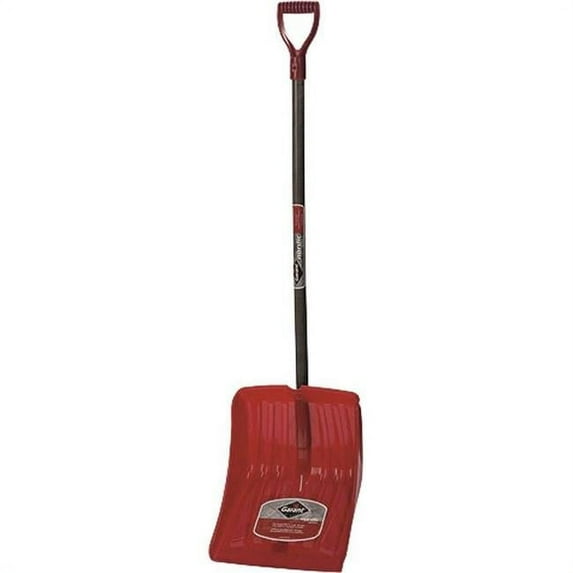 Polyethylene Snow Shovel, 13.87 x 16.75 in. - 40.25 in. D-Handle