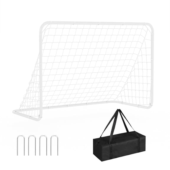 TEQIN Soccer Rebounder, Goal Trainer,Large Ultra-Responsive Football Rebound Net Soccer Rebounders For Powerful, High Low Passing, Ball Control Practice, Solo Or Team Training