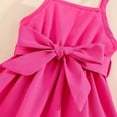 thumbnail image 4 of Lenpel Toddler Baby Girls' Clothes Newborn Infant Long Sleeve Lapel Jacket Strap Dress with Belt 2 Pcs Fall Outfits, 4 of 6