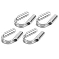 thumbnail image 4 of Dedal De Tubo, Dedal De Tubo De Alambre De Acero Inoxidable De 10 Piezas útil Para La Industria Pesquera Para Cuerdas De Alambre De Acero, 4 of 8