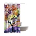 thumbnail image 2 of BSDHOME Tree Waterproof Polyester Bathroom Shower Curtain 60x72 Inches, 2 of 2