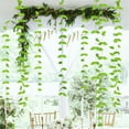 thumbnail image 1 of Yhsdtq, Rattan String Flower, Leaf Wall Hanging, Spring Classroom Decor, Wedding Party Accent, Natural Fiber, DIY Home Accent, 12-inch, Indoor Use, Garden Party, Event Decor, Craft Supplies, 1 of 8