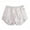White, variant on Bibifish Womens Satin Sleep Shorts Style 4002 Soft Breathable Boyshort Panties Comfy Stretch Daily Wear Underwear Briefs Basic Sleepwear For Ladies