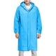 thumbnail image 3 of Capa impermeable de EVA para mujer, para exteriores, de manga larga, con capucha, para hombre y mujer, 2 piezas, 3 of 8