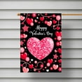 thumbnail image 4 of Happy Valentine''s Day Love Heart Decoration House Flag Outdoor Yard Flag 28" x 40", 4 of 5