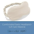thumbnail image 4 of Mainstays by Becky G. & Alejandra Satin Eye Mask, Beige, 4 of 5