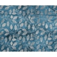 thumbnail image 4 of oneOone Polyester Lycra Teal Blue Fabric Batik Craft Projects Decor Fabric Printed By The Yard 56 Inch Wide - PI, 4 of 4