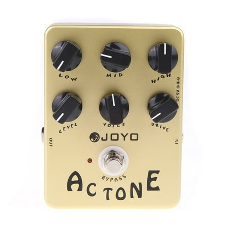 JOYO JF-13 AC Tone Vox Amp Simulator Guitar Effect Pedal True (Best Amp Simulator Pedal)
