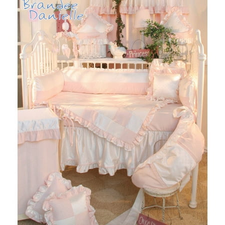 Brandee Danielle Princess Pink Wicker Basket