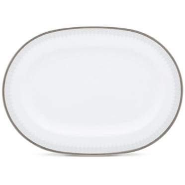 Noritake Silver Colonnade Oval Platter