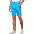 thumbnail image 5 of NOMADIC NOOK Plaid Shorts for Men's Flat Front Summer Chino Checked Shorts Pants 2 Pack, 5 of 5