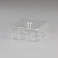 thumbnail image 3 of Detroit Forming LBH-8604 4 Compartment Clear OPS Plastic Hinged Locking Muffin Cupcake Container 8" x 7" x 3" Depth | 250/Case, 3 of 3