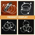 thumbnail image 4 of Baluue 4-Pack Clear Nylon Ukulele Strings Set for Balanced Sound, Musical Wire Replacement Strings, 4 of 8