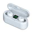 thumbnail image 1 of Auriculares inalámbricos, auriculares deportivos Bluetooth con ganchos para la oreja, auriculares inalámbricos intrauditivos con sonido envolvente, auriculares Bluetooth resistentes al agua IPX8,, 1 of 5