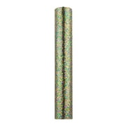 Way to Celebrate Mardi Gras Glitter Fabric Mesh Decoration, 18"