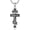 Cross 2, variant on Caravaca Crucifix Orthodox Cross Necklace 925 Sterling Silver St Benedict Jesus St Brigid Cross Necklaces Religion Jewelry Gifts for Men Women