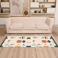 thumbnail image 2 of Yayeee Runner Rug for Bedroom 2'x6' Machine Washable Hallway Non Slip Mat, Minimalist Geometric Pattern, 2 of 8