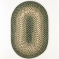 thumbnail image 1 of Rhody Rug TR22R024X048 2 x 4 ft. Twin River Oval Rug, Green & Multi Color, 1 of 1