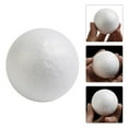 thumbnail image 3 of Luolandi 6cm/7cm/8cm/9cm/10cm/12cm White Modelling Craft Polystyrene Styrofoams Round Foam Balls For Christmas Wedding Party Decor 6cm, 3 of 9