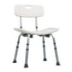 thumbnail image 1 of MEDICAL STORE Silla para Baño Ducha Segura Estructura de Aluminio, Cómoda Antidezlizante con Respaldo, Desarmable y con Altura Ajustable, 1 of 8