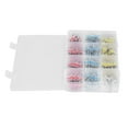 thumbnail image 2 of Conectores de alambre de sellos de soldadura, 270 piezas/juego de sellos de soldadura Juego de sellos de soldadura a prueba de agua Conectores de soldadura aislados Durabilidad mejorada, 2 of 8