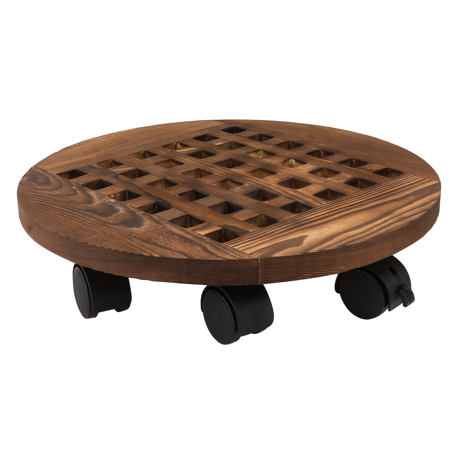 Plant Pot Flower Caddy Dolly Wheels Mover Casters Planter Holder