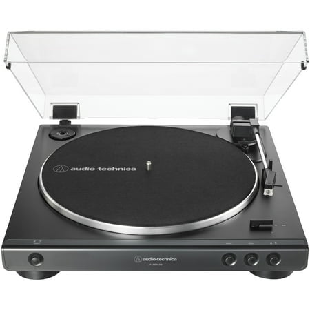 Belt Drive Analog Turntable Audio-Technica AT-LP60XUSB-BK USB and Analog Fully Automatic Belt-Drive Turntable (Black) ()