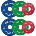 thumbnail image 1 of Bumper Plates,2 inch Rubber Weight Plates for Lifting Strength Training Home Gym, 1 of 8